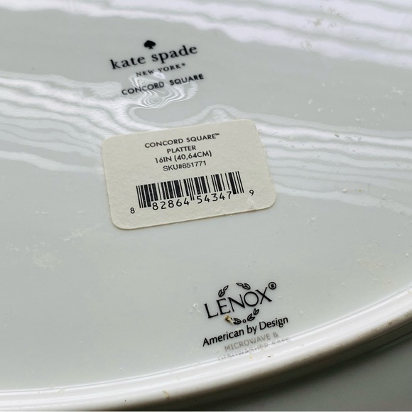 Kate Spade NY Concord Square Platter - Picture 4 of 4